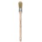 Escoda Natural Bristle Brushes - Round Domed, Size 4, Long Handle